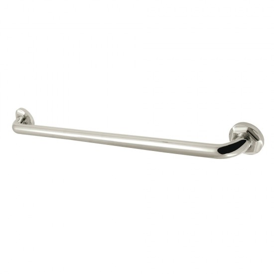 Kingston Brass Metropolitan 30" Decorative Grab Bar, Polished Nickel