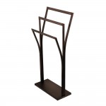 Kingston Brass Edenscape Pedestal Y-Style Towel Rack, Oil Rubbed Bronze