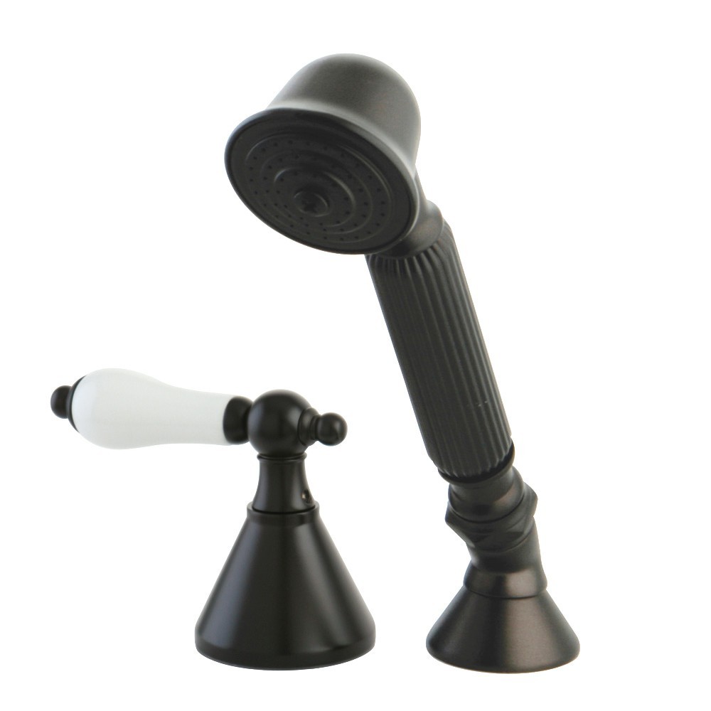 Kingston Brass Transfer Valve Set for Roman Tub Faucet, Oil Rubbed Bronze Kingston Brass Transfer Valve Set for Roman Tub Faucet, Oil Rubbed Bronze