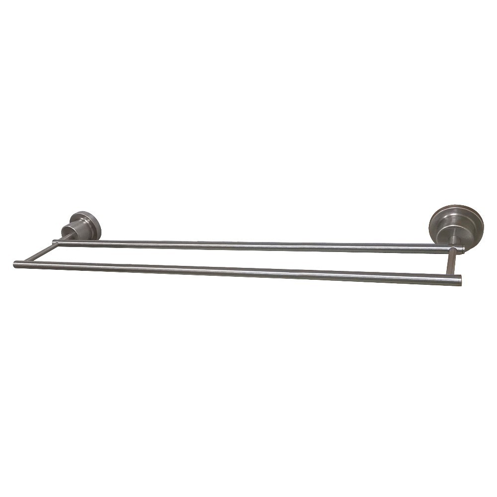 Kingston Brass Concord 18-Inch Double Towel Bar, Brushed Nickel