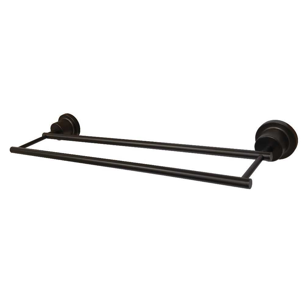 Kingston Brass Concord 18-Inch Double Towel Bar, Oil Rubbed Bronze Kingston Brass Concord 18-Inch Double Towel Bar, Oil Rubbed Bronze