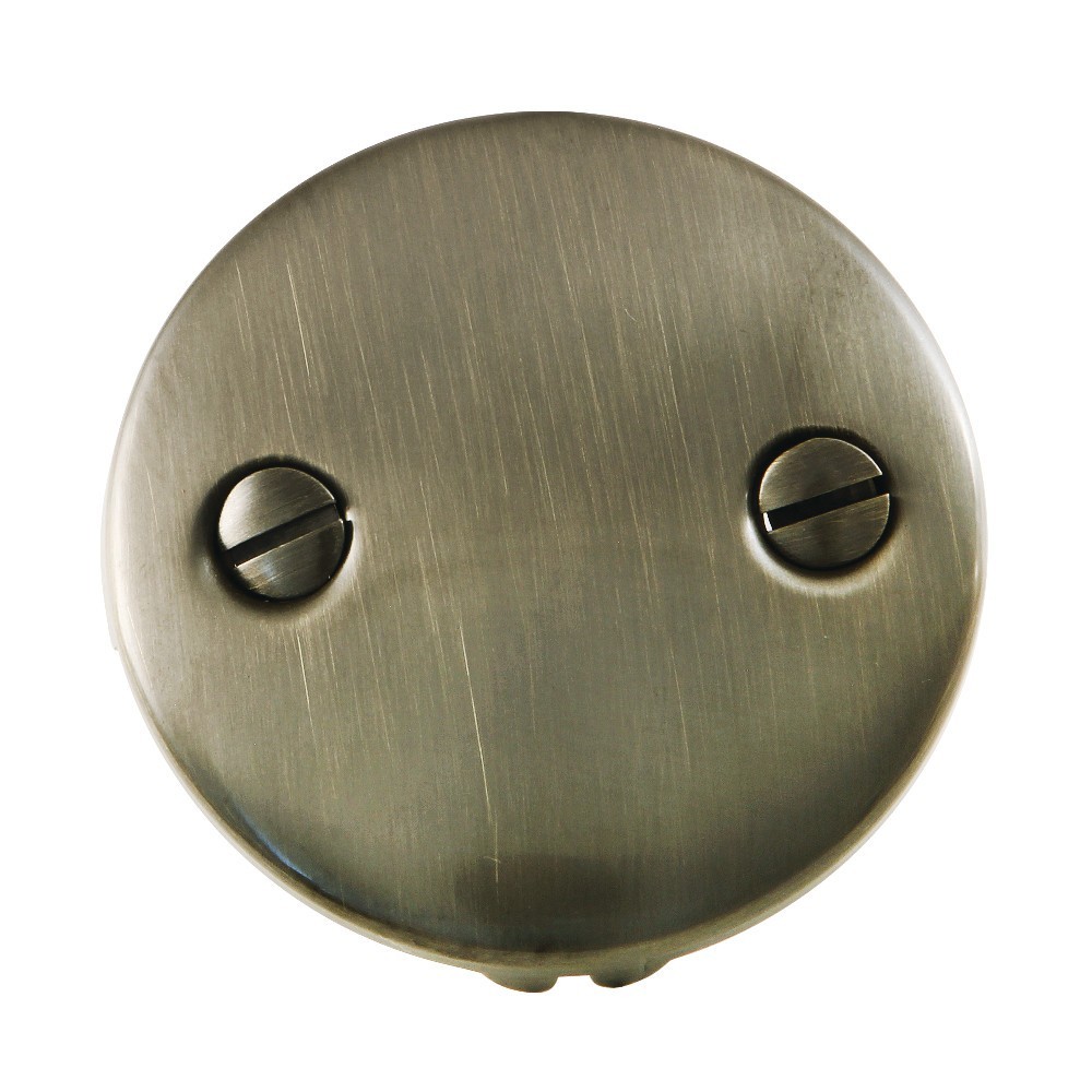 Kingston Brass Bathtub Overflow Plate, Antique Brass Kingston Brass Bathtub Overflow Plate, Antique Brass