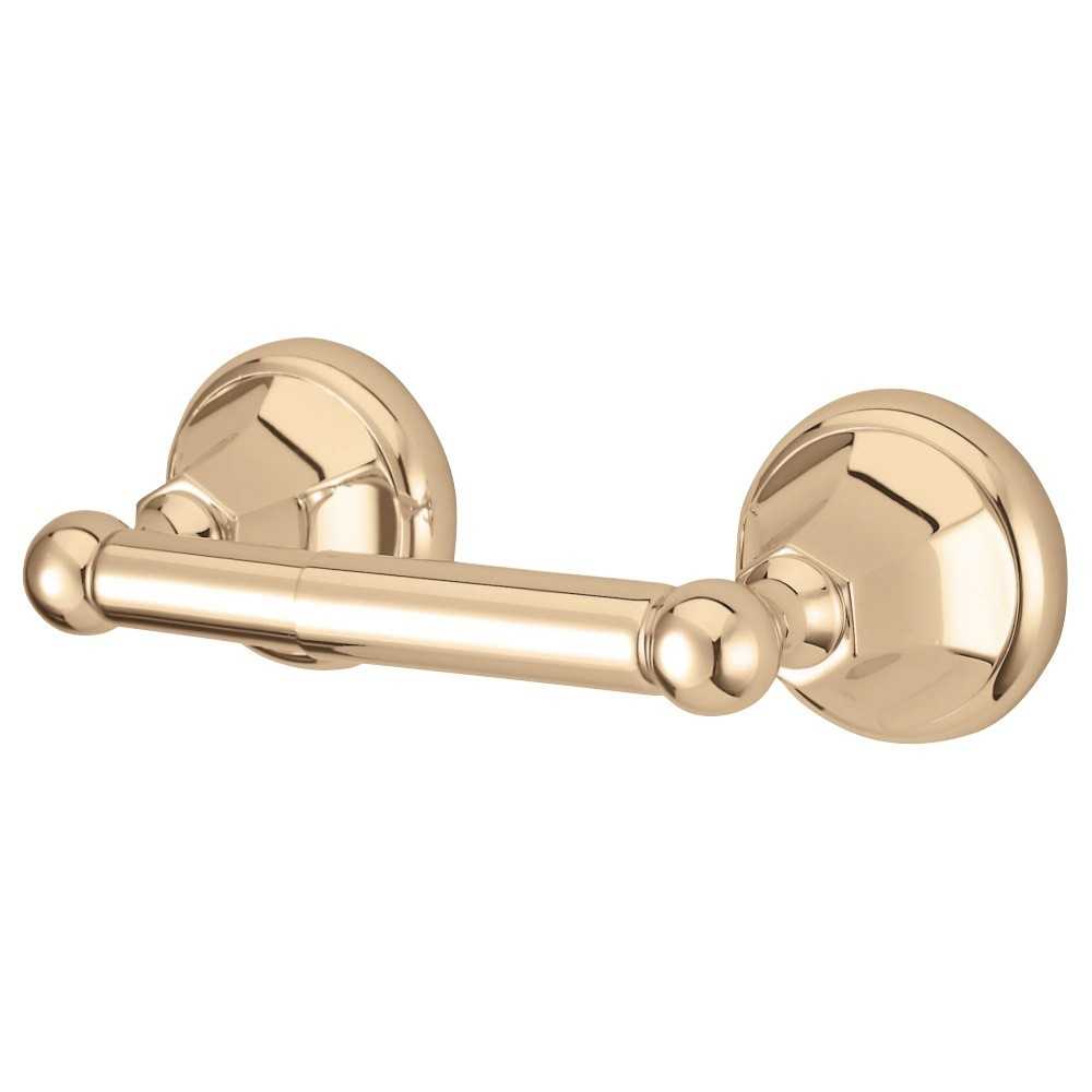 Kingston Brass Metropolitan Toilet Paper Holder, Polished Brass