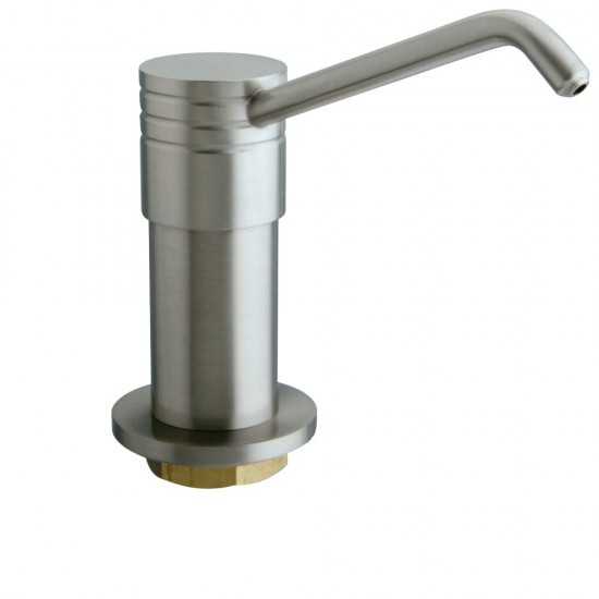 Kingston Brass Milano Soap Dispenser, Brushed Nickel