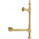 Kingston Brass Tub Drain, Polished Brass