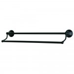 Kingston Brass Metropolitan 24-Inch Dual Towel Bar, Oil Rubbed Bronze