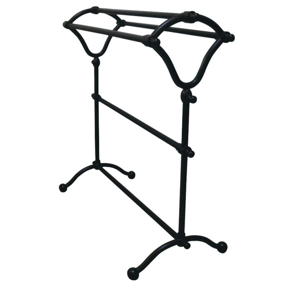 Kingston Brass Pedestal Y-Type Towel Rack, Oil Rubbed Bronze Kingston Brass Pedestal Y-Type Towel Rack, Oil Rubbed Bronze