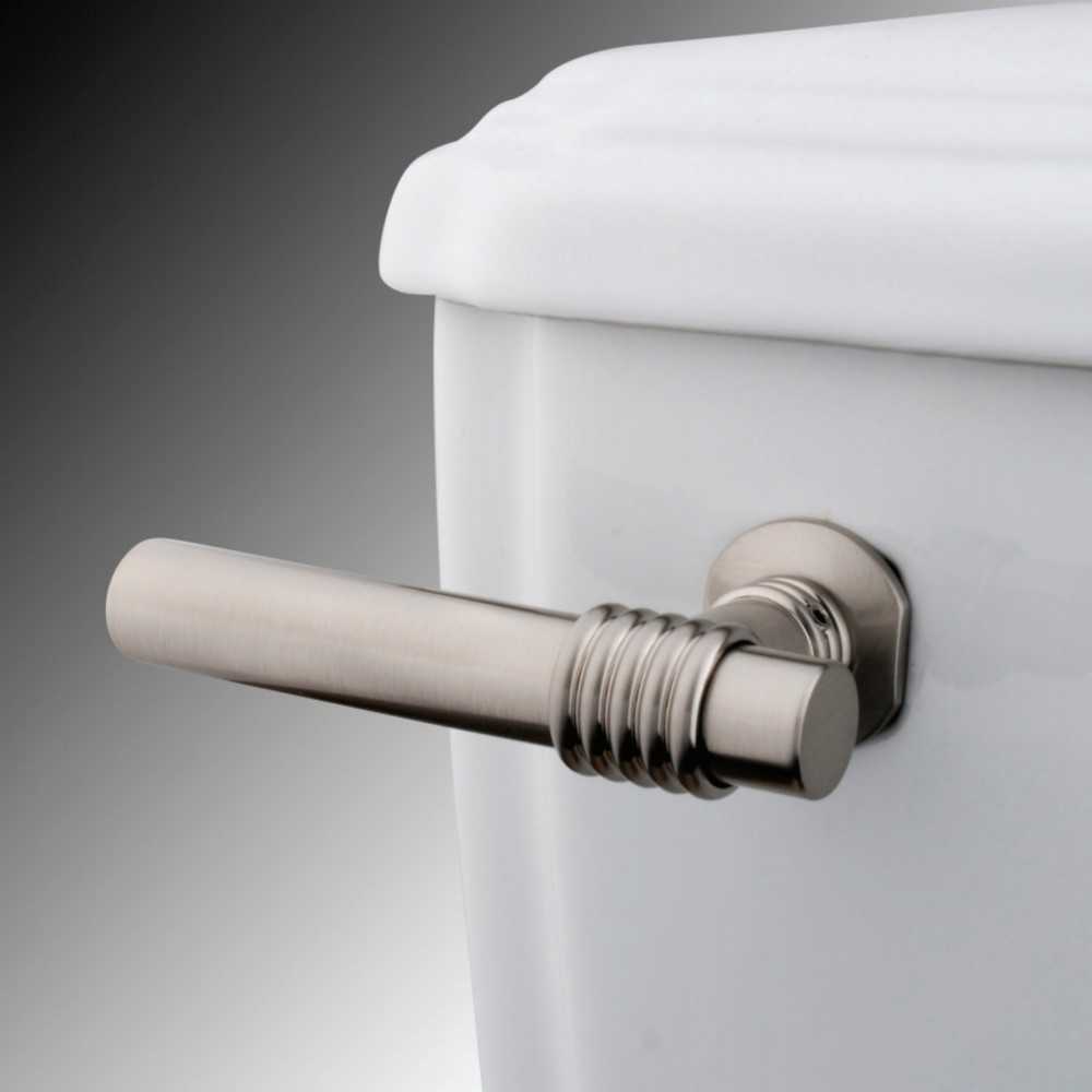 Kingston Brass Milano Toilet Tank Lever, Brushed Nickel