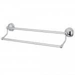 Kingston Brass Vintage 18" Dual Towel Bar, Polished Chrome