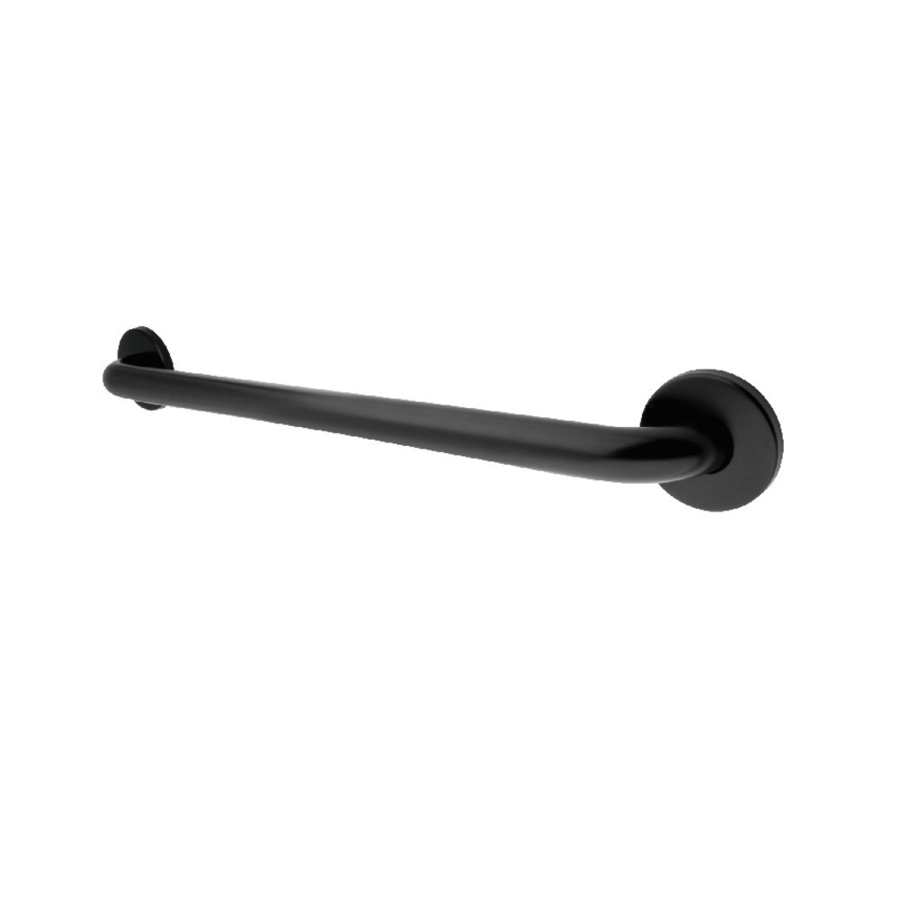 Kingston Brass Americana 24" Decorative Grab Bar, Black