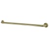 Kingston Brass  Silver Sage 30-Inch X 1-1/4-Inch OD ADA Grab Bar, Polished Brass