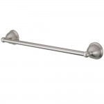 Kingston Brass Restoration 24" Towel Bar, Brushed Nickel