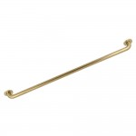 Kingston Brass Silver Sage 42-Inch X 1-1/4-Inch OD ADA Grab Bar, Brushed Brass