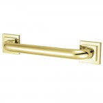 Kingston Brass Claremont 16" Grab Bar, Polished Brass