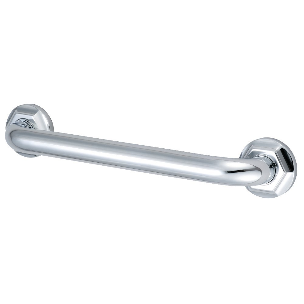 Kingston Brass Metropolitan 16" Grab Bar, Polished Chrome