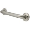 Kingston Brass Metropolitan 16" Grab Bar, Brushed Nickel