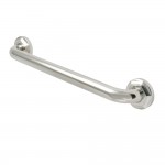 Kingston Brass Metropolitan 16" Decorative Grab Bar, Polished Nickel