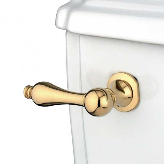 Kingston Brass Victorian Toilet Tank Lever, Polished Brass