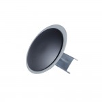 Kingston Brass 2-Inch Diameter Universal Faucet Hole Cover, Matte Black