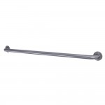 Kingston Brass Silver Sage 30-Inch X 1-1/4-Inch OD ADA Grab Bar, Brushed Nickel