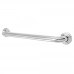 Kingston Brass Milano 18-Inch X 1-1/4-Inch OD Decorative Grab Bar, Polished Chrome