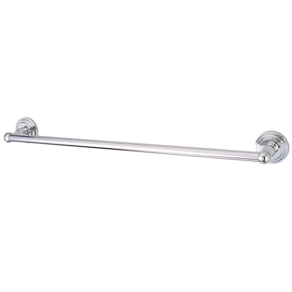 Kingston Brass Milano 18" Towel Bar, Polished Chrome Kingston Brass Milano 18" Towel Bar, Polished Chrome