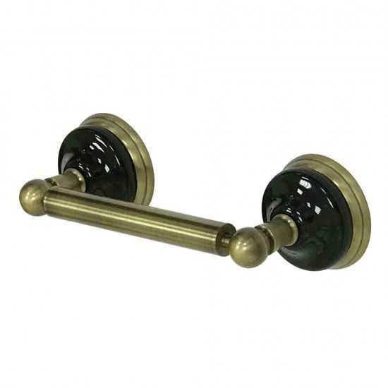 Kingston Brass Water Onyx Toilet Paper Holder, Antique Brass