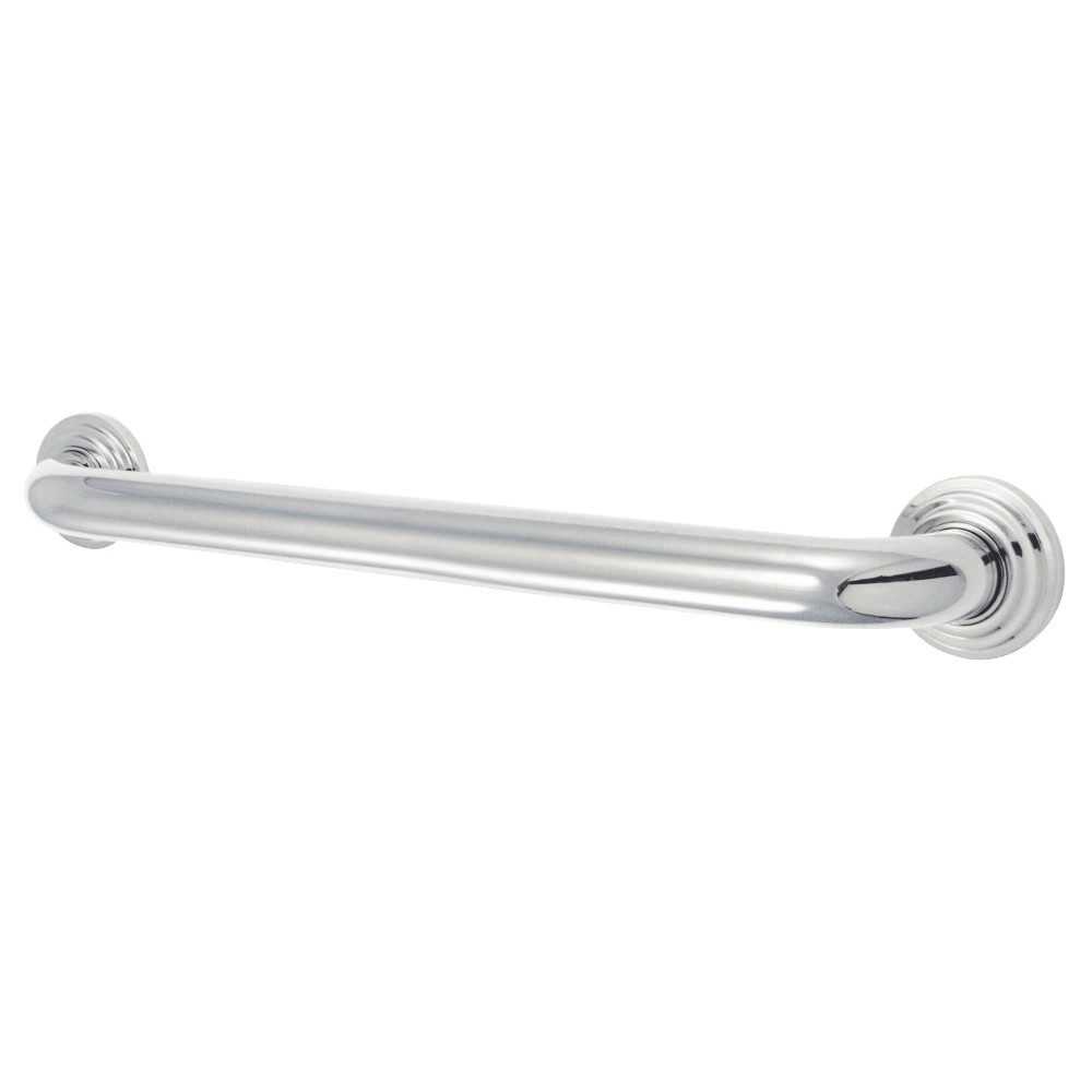 Kingston Brass Milano 18-Inch X 1-1/4-Inch OD Decorative Grab Bar, Polished Chrome