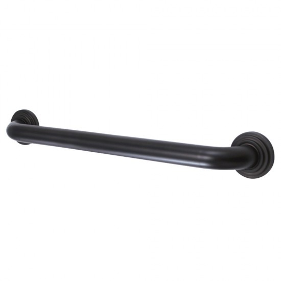 Kingston Brass Milano 18-Inch X 1-1/4-Inch OD Decorative Grab Bar, Oil Rubbed Bronze