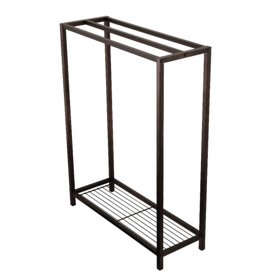 Kingston Brass Edenscape Freestanding Iron Towel Rack, Oil Rubbed Bronze