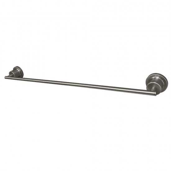 Kingston Brass Concord 24-Inch Single Towel Bar, Brushed Nickel