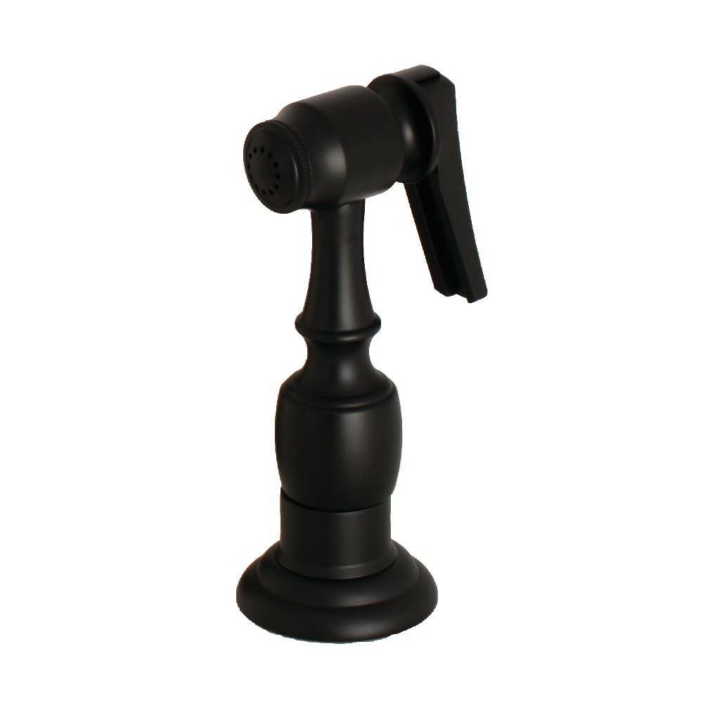 Kingston Brass Kitchen Faucet Side Sprayer, Matte Black