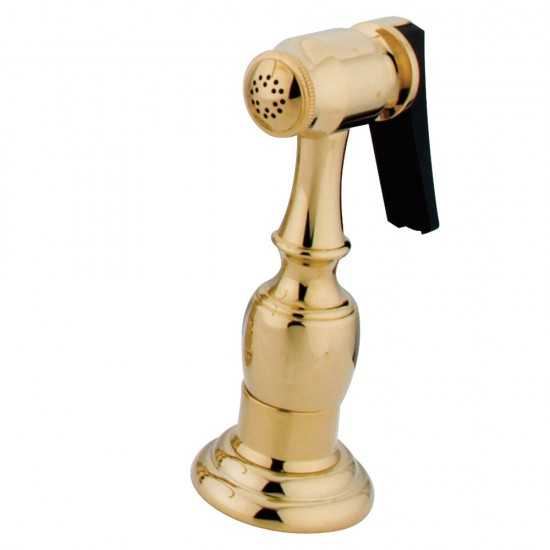 Kingston Brass Kitchen Faucet Side Sprayer, Polished Brass