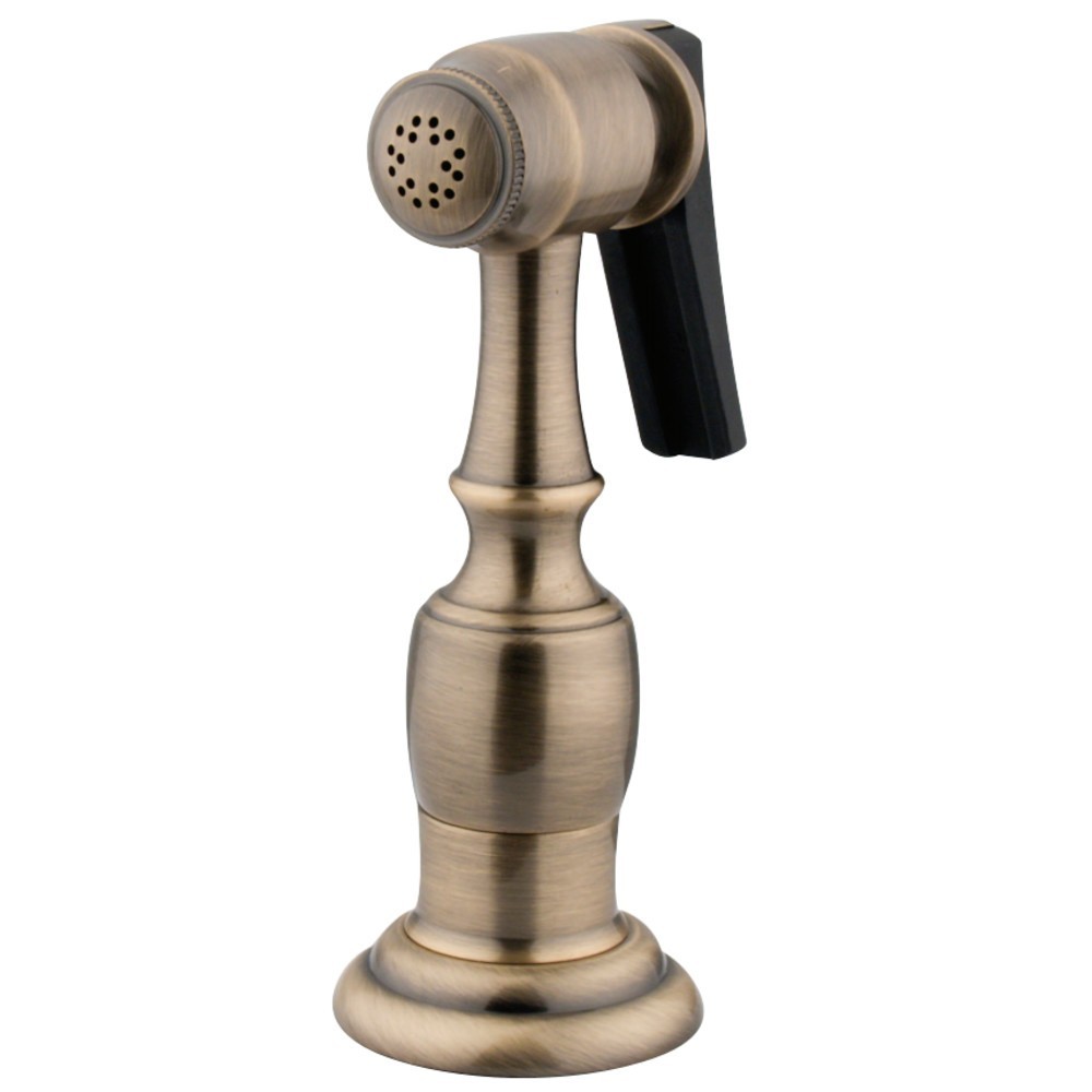 Kingston Brass Kitchen Faucet Side Sprayer, Antique Brass