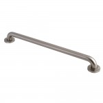 Kingston Brass Meridian 24" Decorative ADA Grab Bar, Brushed Nickel