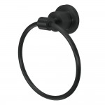 Kingston Brass Concord Towel Ring, Matte Black