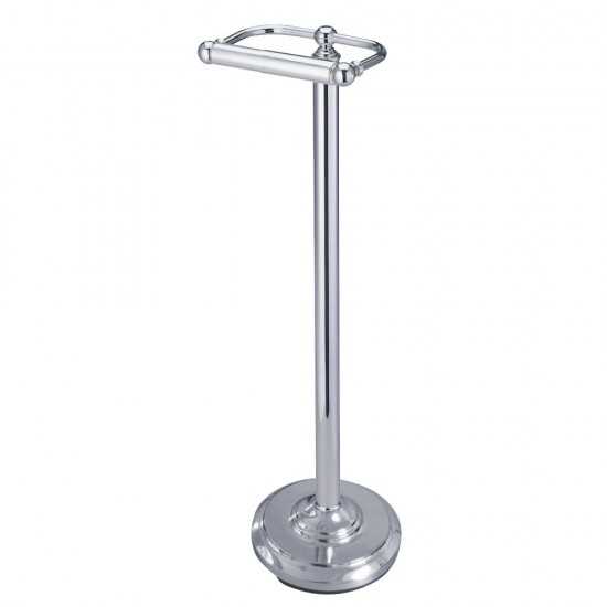 Kingston Brass Vintage Freestanding Toilet Paper Holder, Polished Chrome