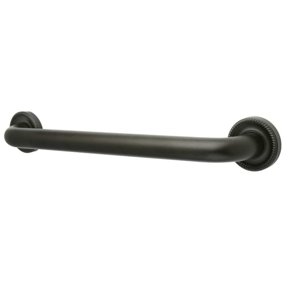 Kingston Brass Camelon 24-Inch X 1-1/4-Inch OD Grab Bar, Oil Rubbed Bronze