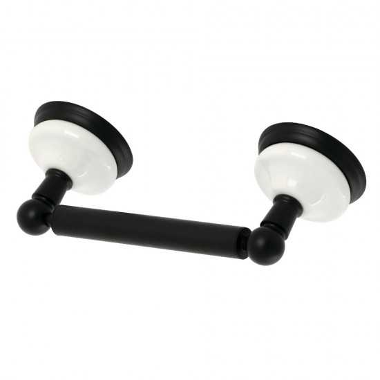 Kingston Brass Victorian Toilet Paper Holder, Matte Black