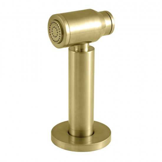 Kingston Brass Kitchen Faucet Side Sprayer, Brushed Brass