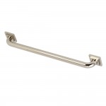 Kingston Brass Claremont 24" Grab Bar, Polished Nickel