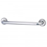 Kingston Brass Laurel 30" Grab Bar, Polished Chrome