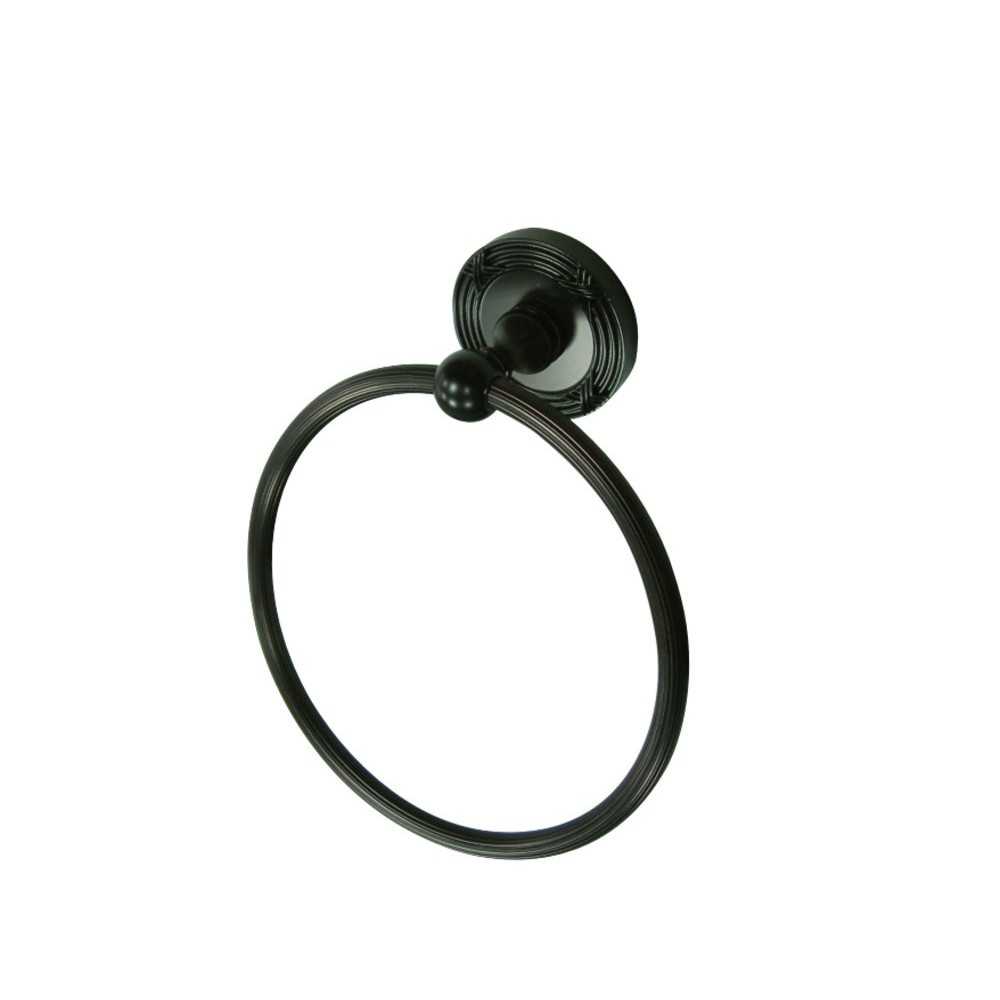 Kingston Brass Georgian Towel Ring, Oil Rubbed Bronze