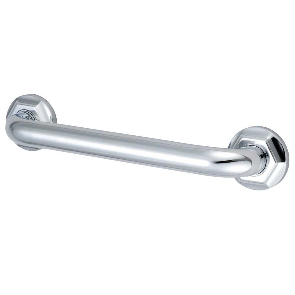 Kingston Brass Metropolitan 12" Grab Bar, Polished Chrome