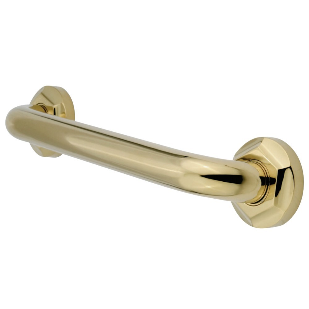 Kingston Brass Metropolitan 12" Grab Bar, Polished Brass Kingston Brass Metropolitan 12" Grab Bar, Polished Brass