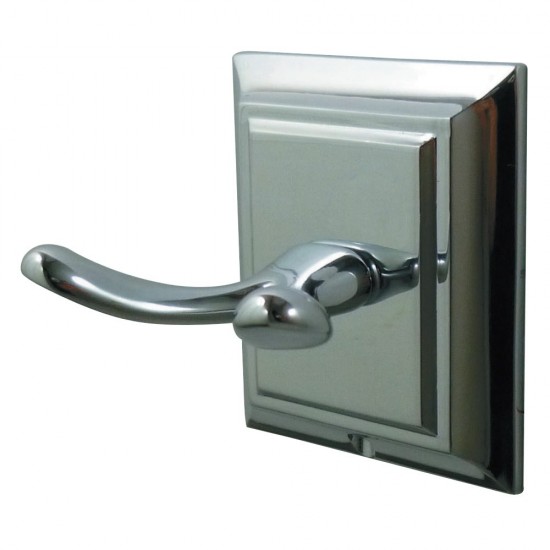 Kingston Brass Millennium Robe Hook, Polished Chrome