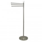 Kingston Brass Vintage Pedestal Towel Bar, Brushed Nickel