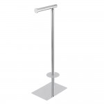 Kingston Brass Claremont Freestanding Toilet Paper Stand, Polished Chrome