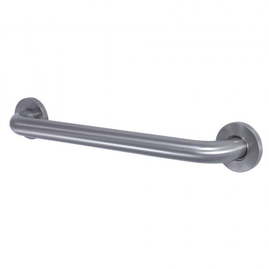 Kingston Brass Silver Sage 12-Inch X 1-1/4-Inch OD ADA Grab Bar, Brushed Nickel