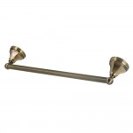 Kingston Brass Metropolitan 18" Towel Bar, Antique Brass